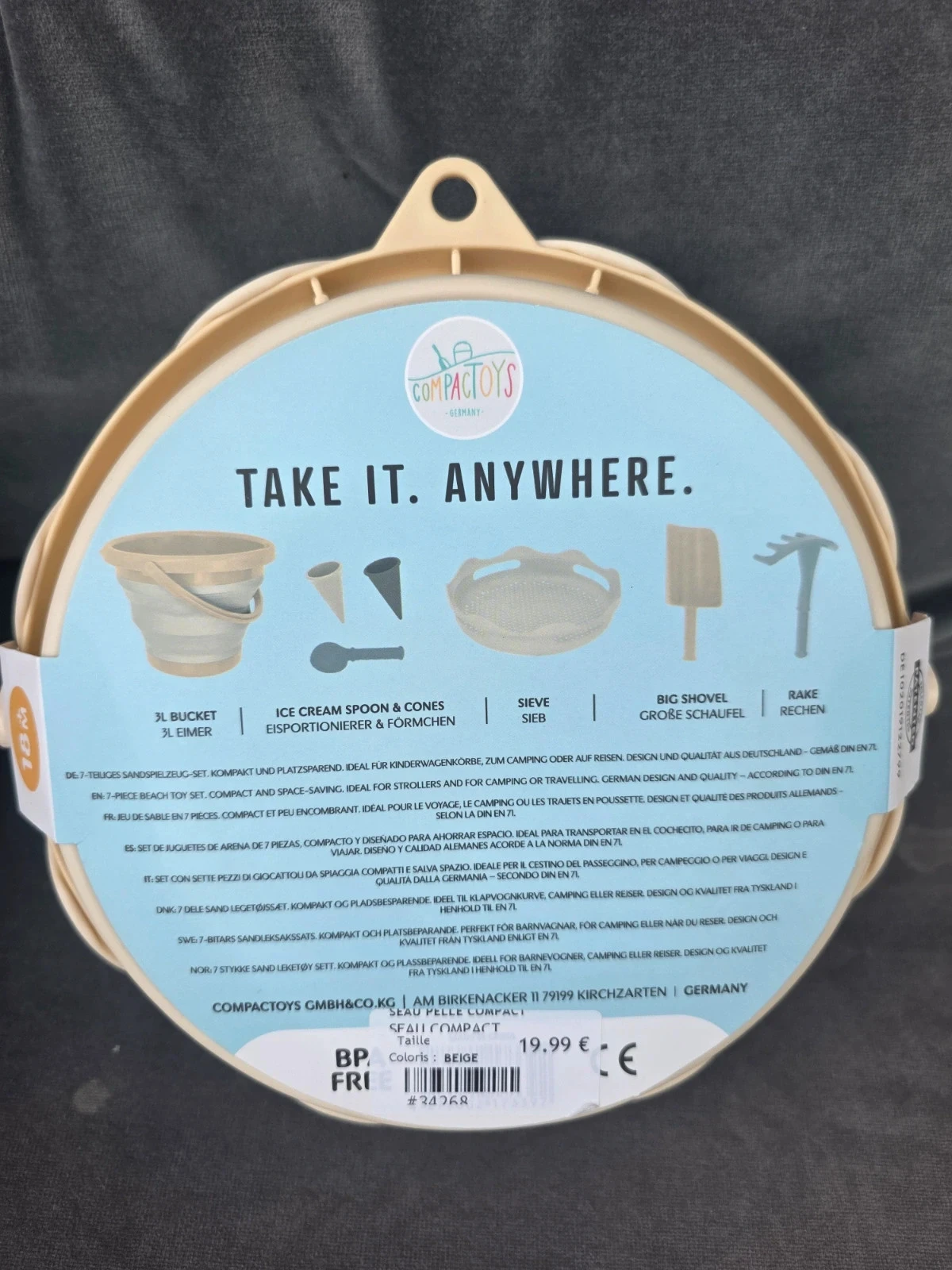 Compactoys 7 en 1 portable - sand toys – photo 5